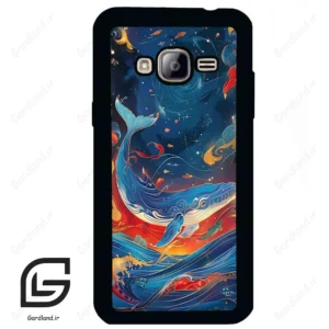 قاب گوشی سامسونگ جی 3 (Galaxy J3 ) طرح نقاشی کد 2504