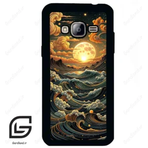 قاب گوشی سامسونگ جی 3 (Galaxy J3 ) طرح غروب کد 2505