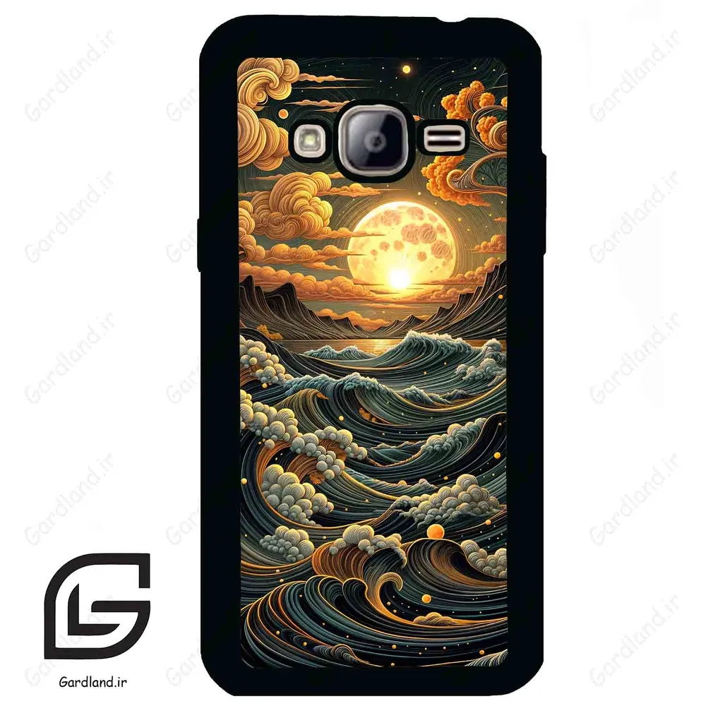 قاب گوشی سامسونگ جی 3 (Galaxy J3 ) طرح غروب کد 2505