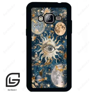 قاب گوشی سامسونگ جی 3 (Galaxy J3 ) طرح خورشید کد 2511