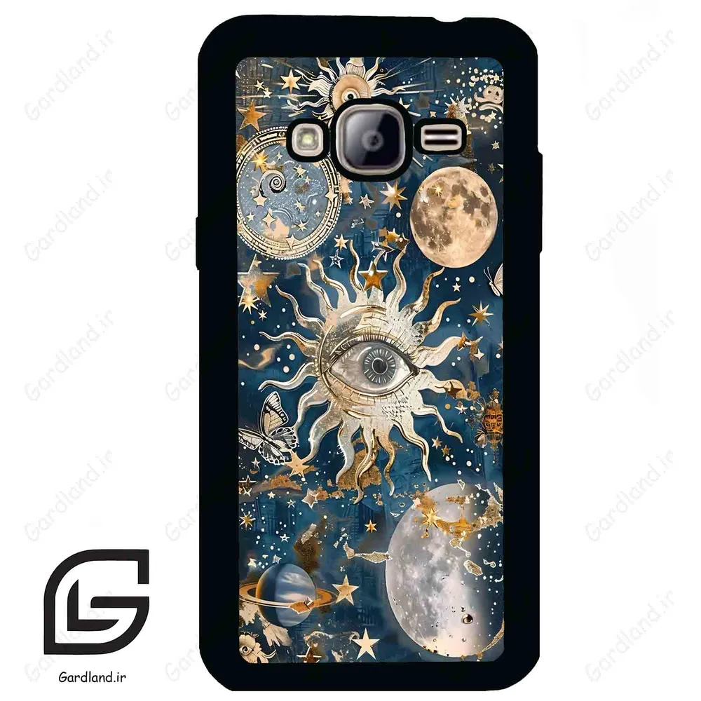 قاب گوشی سامسونگ جی 3 (Galaxy J3 ) طرح خورشید کد 2511