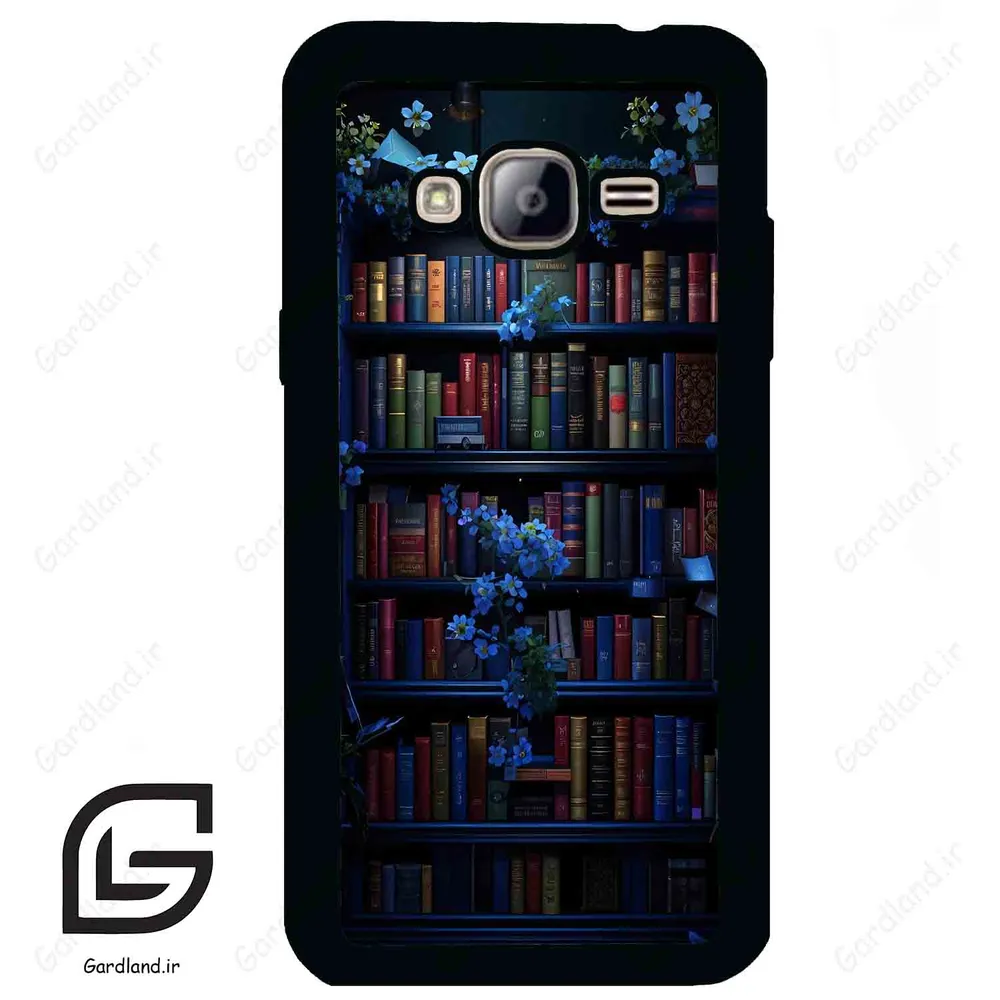 قاب گوشی سامسونگ جی 3 (Galaxy J3 ) طرح کتابخانه کد 2528