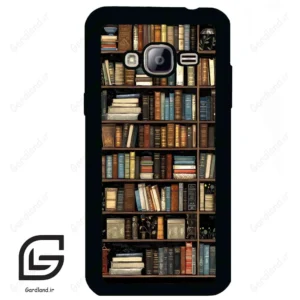 قاب گوشی سامسونگ جی 3 (Galaxy J3 ) طرح کتابخانه کد 2533