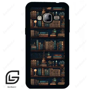قاب گوشی سامسونگ جی 3 (Galaxy J3 ) طرح کتابخانه کد 2536
