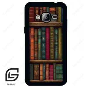 قاب گوشی سامسونگ جی 3 (Galaxy J3 ) طرح کتابخانه کد 2538