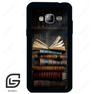 قاب گوشی سامسونگ جی 3 (Galaxy J3 ) طرح کتابخانه کد 2539