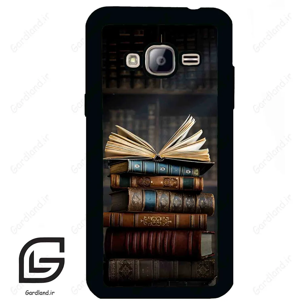 قاب گوشی سامسونگ جی 3 (Galaxy J3 ) طرح کتابخانه کد 2539