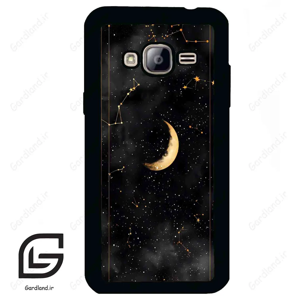 قاب گوشی سامسونگ جی 3 (Galaxy J3 ) طرح ماه کد 2548