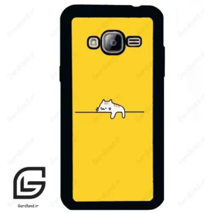 قاب گوشی سامسونگ جی 3 (Galaxy J3 ) طرح گربه کد 2550