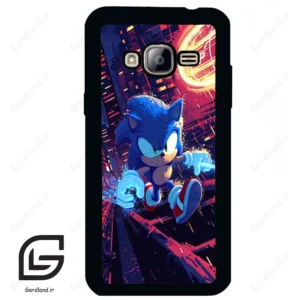 قاب گوشی سامسونگ جی 3 (Galaxy J3 ) طرح سونیک کد 2555