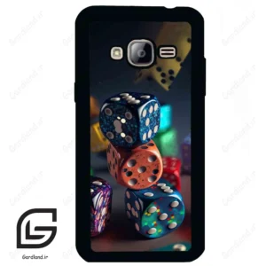 قاب گوشی سامسونگ جی 3 (Galaxy J3 ) طرح تاس کد 2556