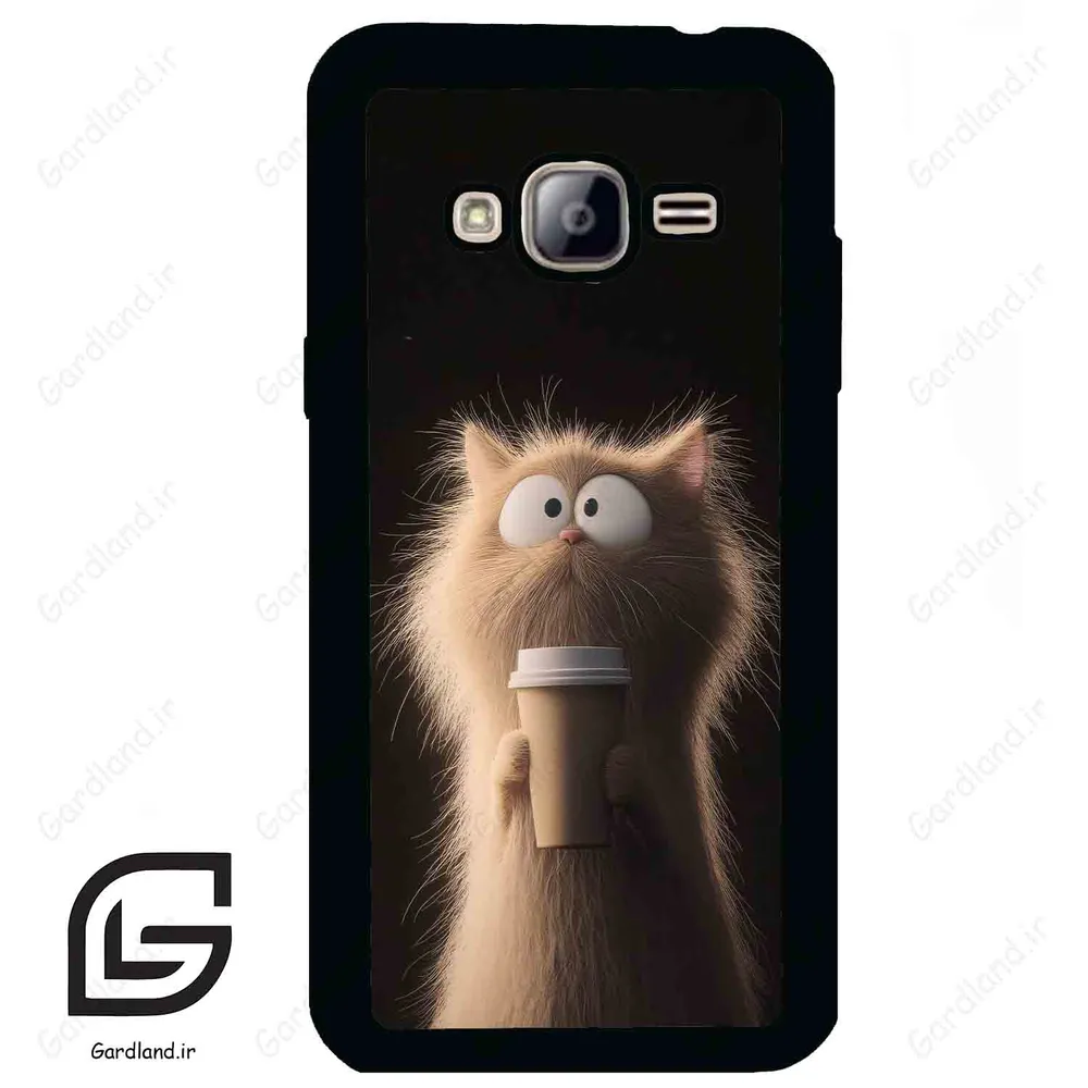 قاب گوشی سامسونگ جی 3 (Galaxy J3 ) طرح گربه کد 2567
