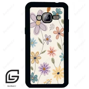 قاب گوشی سامسونگ جی 3 (Galaxy J3 ) طرح گل کد 2587