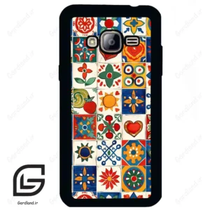 قاب گوشی سامسونگ جی 3 (Galaxy J3 ) طرح کاشی کد 2594