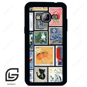 قاب گوشی سامسونگ جی 3 (Galaxy J3 ) طرح تمبر کد 2603