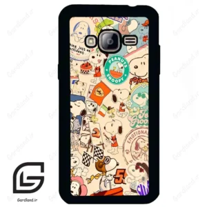 قاب گوشی سامسونگ جی 3 (Galaxy J3 ) طرح اسنوپی کد 2605