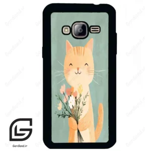 قاب گوشی سامسونگ جی 3 (Galaxy J3 ) طرح گربه کد 2619