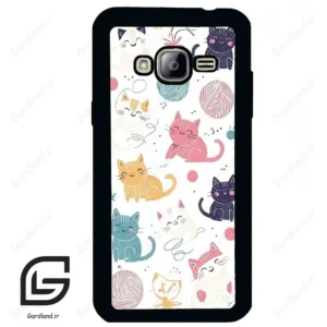 قاب گوشی سامسونگ جی 3 (Galaxy J3 ) طرح گربه کد 2620