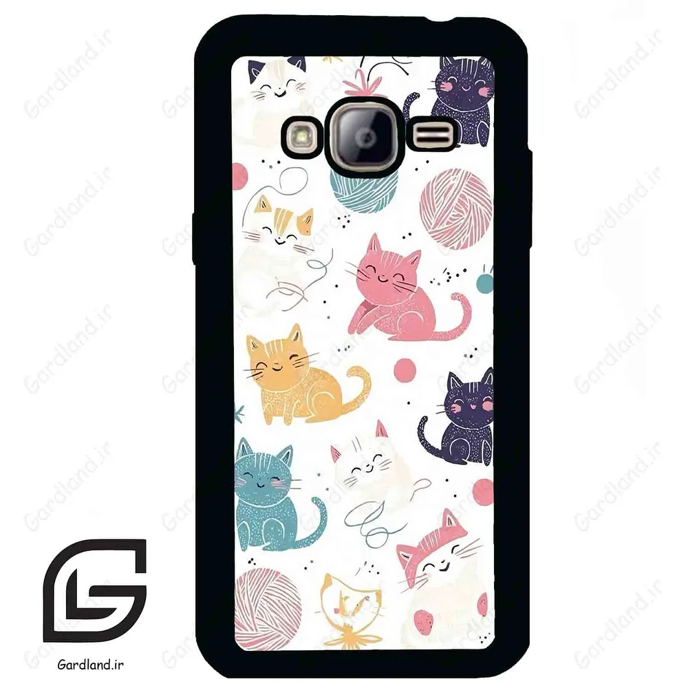 قاب گوشی سامسونگ جی 3 (Galaxy J3 ) طرح گربه کد 2620