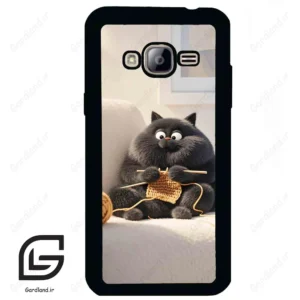 قاب گوشی سامسونگ جی 3 (Galaxy J3 ) طرح گربه کد 2639