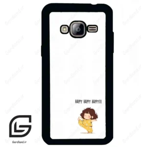 قاب گوشی سامسونگ جی 3 (Galaxy J3 ) طرح خوشحال کد 2647