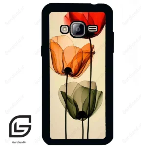 قاب گوشی سامسونگ جی 3 (Galaxy J3 ) طرح گل کد 2650