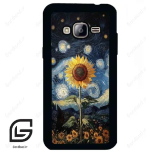 قاب گوشی سامسونگ جی 3 (Galaxy J3 ) طرح افتابگردان کد 2652