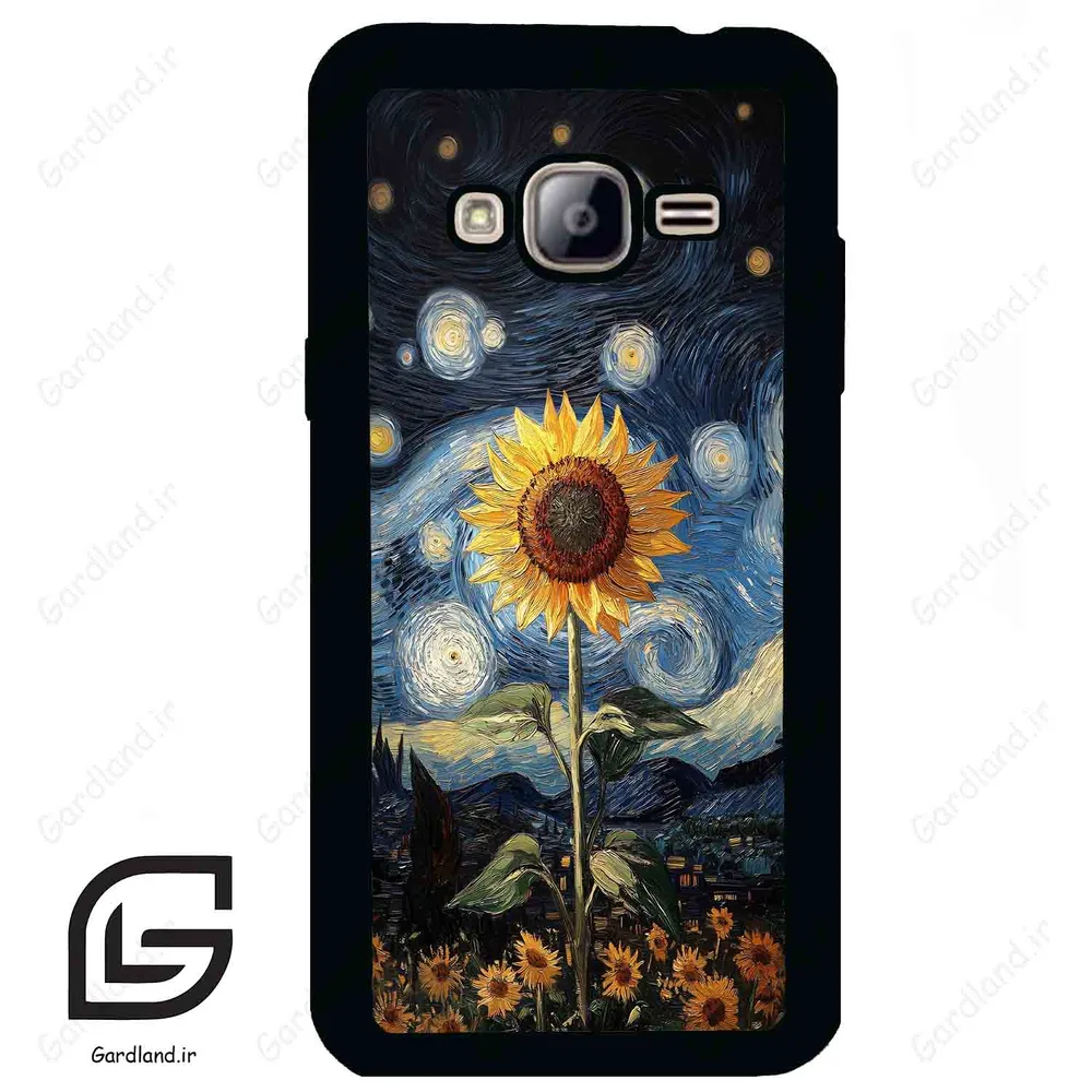 قاب گوشی سامسونگ جی 3 (Galaxy J3 ) طرح افتابگردان کد 2652