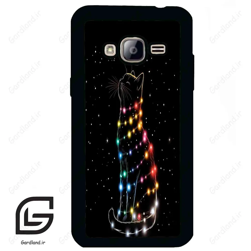 قاب گوشی سامسونگ جی 3 (Galaxy J3 ) طرح گربه کد 2653