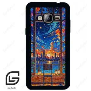 قاب گوشی سامسونگ جی 3 (Galaxy J3 ) طرح نقاشی کد 2659