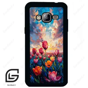قاب گوشی سامسونگ جی 3 (Galaxy J3 ) طرح گل کد 2687
