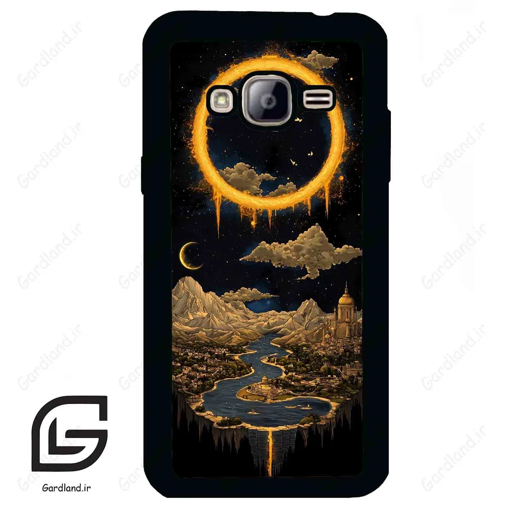 قاب گوشی سامسونگ جی 3 (Galaxy J3 ) طرح شب کد 2692