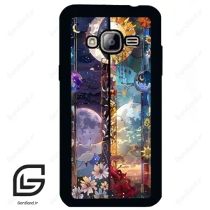 قاب گوشی سامسونگ جی 3 (Galaxy J3 ) طرح ماه کد 2695