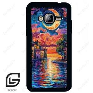 قاب گوشی سامسونگ جی 3 (Galaxy J3 ) طرح ماه کد 2699