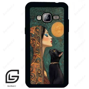 قاب گوشی سامسونگ جی 3 (Galaxy J3 ) طرح خاتون کد 2712