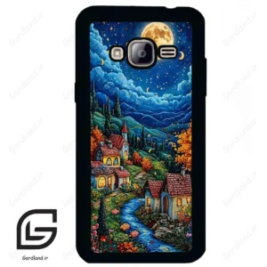 قاب گوشی سامسونگ جی 3 (Galaxy J3 ) طرح دهکده کد 2732