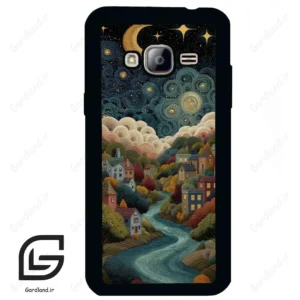 قاب گوشی سامسونگ جی 3 (Galaxy J3 ) طرح دهکده کد 2736