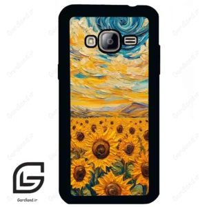 قاب گوشی سامسونگ جی 3 (Galaxy J3 ) طرح گل کد 2739