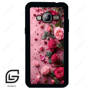 قاب گوشی سامسونگ جی 3 (Galaxy J3 ) طرح رز کد 2744