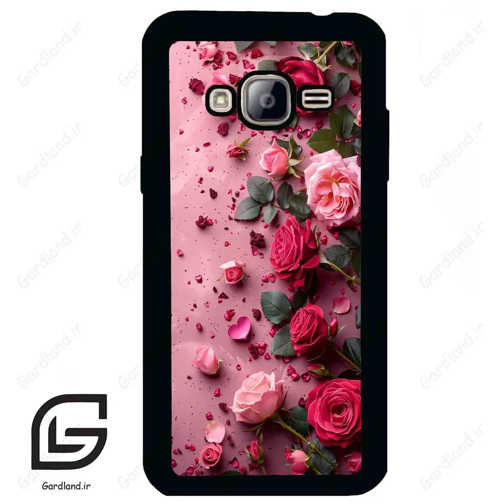 قاب گوشی سامسونگ جی 3 (Galaxy J3 ) طرح رز کد 2744