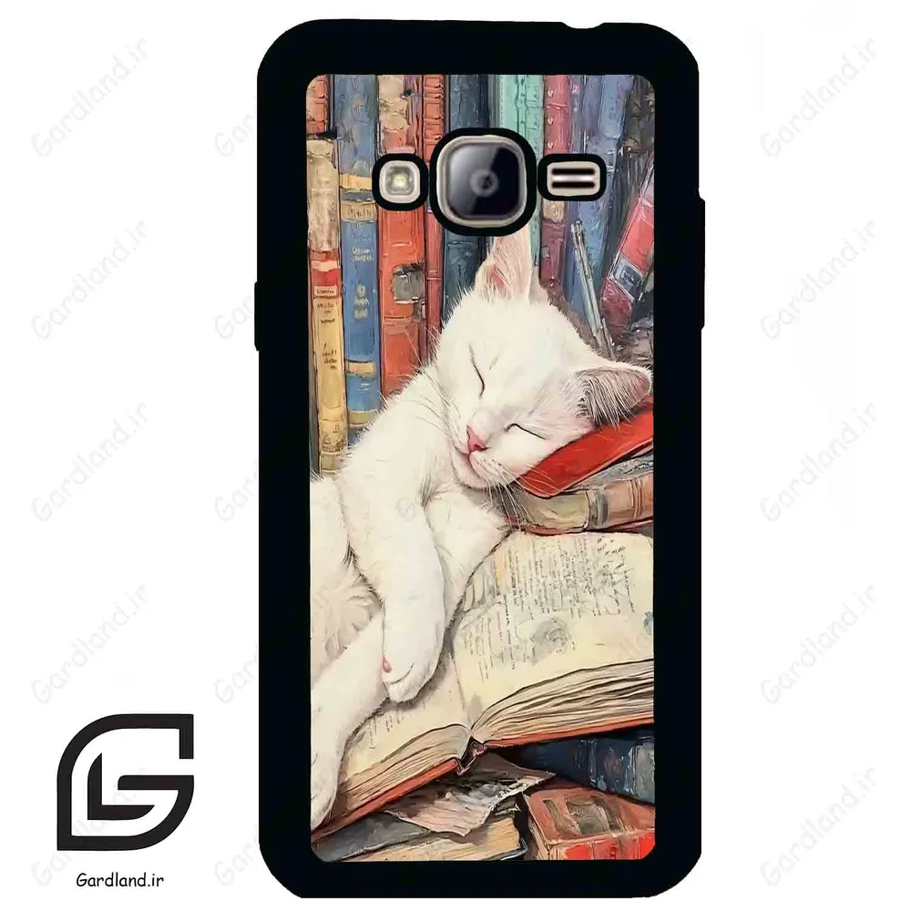 قاب گوشی سامسونگ جی 3 (Galaxy J3 ) طرح گربه کد 2758