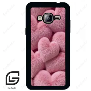 قاب گوشی سامسونگ جی 3 (Galaxy J3 ) طرح قلبی کد 2772
