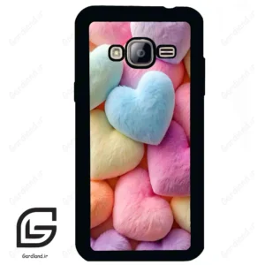 قاب گوشی سامسونگ جی 3 (Galaxy J3 ) طرح قلبی کد 2782