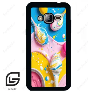 قاب گوشی سامسونگ جی 3 (Galaxy J3 ) طرح رنگارنگ کد 2793