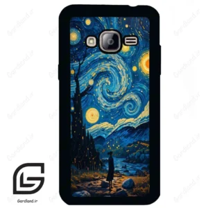 قاب گوشی سامسونگ جی 3 (Galaxy J3 ) طرح شب کد 2801