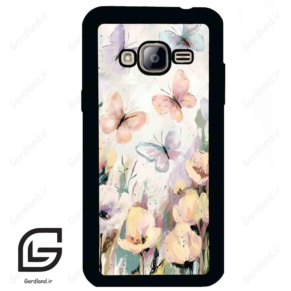 قاب گوشی سامسونگ جی 3 (Galaxy J3 ) طرح پروانه کد 2803