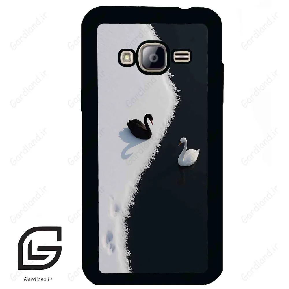 قاب گوشی سامسونگ جی 3 (Galaxy J3 ) طرح قو کد 2804