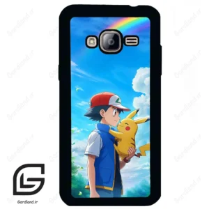 قاب گوشی سامسونگ جی 3 (Galaxy J3 ) طرح پیکاچو کد 2839
