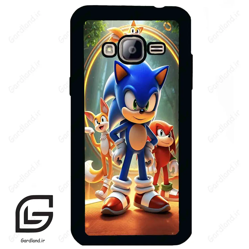 قاب گوشی سامسونگ جی 3 (Galaxy J3 ) طرح سونیک کد 2861