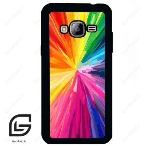 قاب گوشی سامسونگ جی 3 (Galaxy J3 ) طرح رنگارنگ کد 2877